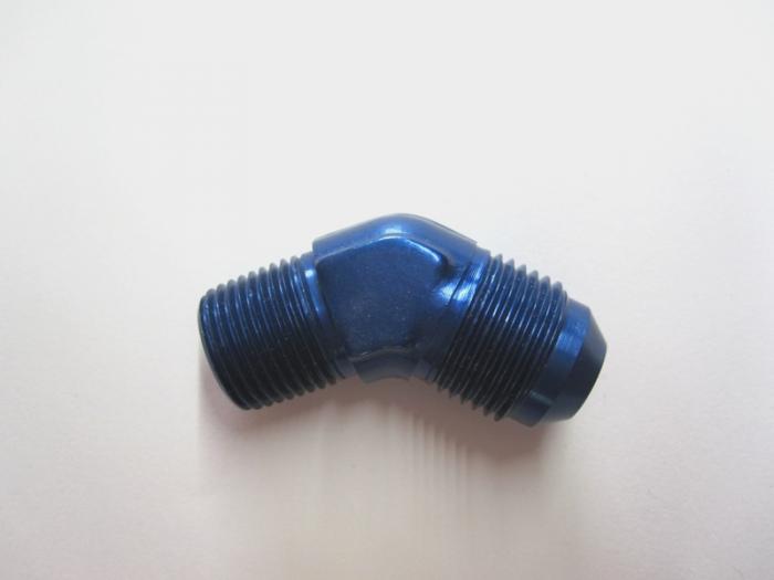 Adapter 45° JIC/NPT 
D10 - 1/2x14