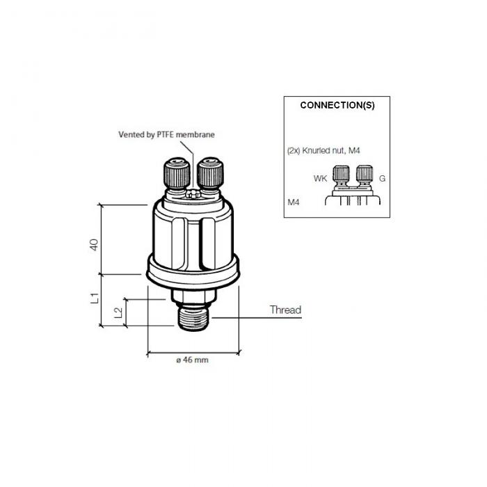 VDO Öldruckgeber 0-5bar M12x1,5
mit Warnkontakt 0,5bar (360-081-030-008C)