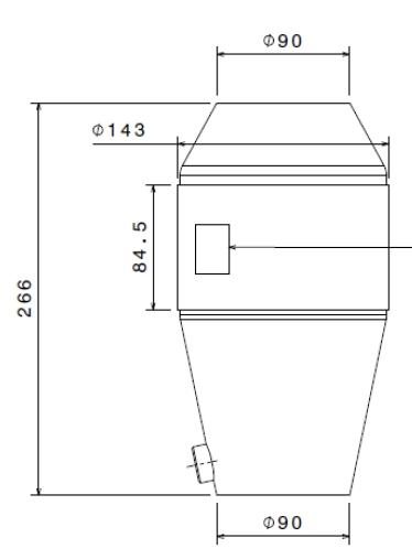 Rennsport Katalysator 100CPSI Metallträger 143mm OD 
FIA zugelassen 90mm Anschluss