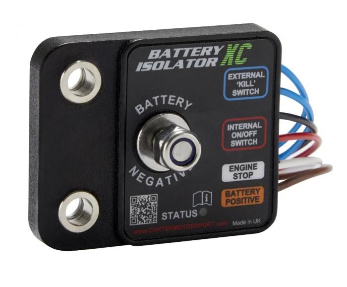 Cartek BATTERY ISOLATOR X-Club (Schalteinheit) 
 - elektronischer Batterieschalter