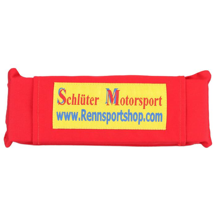 Schlüter Motorsport Gurtpolster 75mm rot