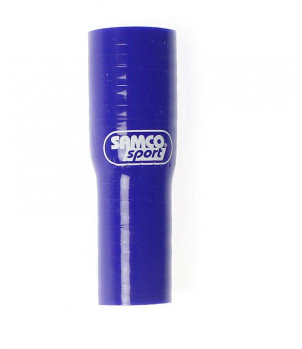 Samco Reduzierstück 102-76mm 
 blau