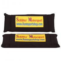 Schlüter Motorsport Gurtpolster 75mm schwarz