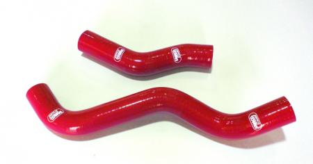 Samco Mitsubishi Lancer EVO 1/2/3 CE9A/4G63 1992-1996 
 2-teiliges Kühlwasser-Schlauchkit rot